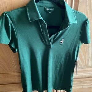 New Fore All Green Short Sleeve Top